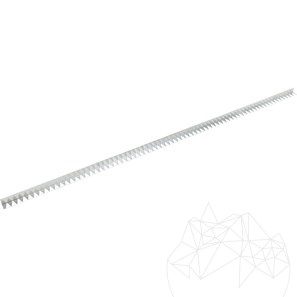BERA - Bordura aluminiu L-Edge Pro, 118 x 4.5 x 5 cm, set 20 bucati (include 20 conectori)