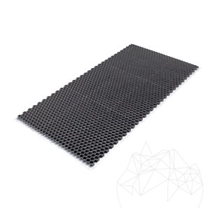BERA - Profil fagure Pro XXL - pentru stabilizarea pietrisului, gri, 2292 x 1176 x 32 mm