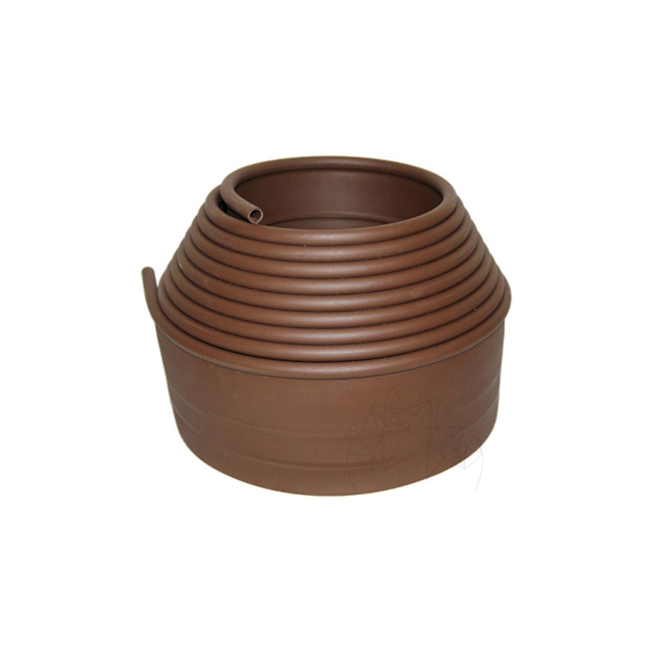 BERA - Bordura flexibila B-EDGE SMART, maro, L: 6 m x H: 10 cm
