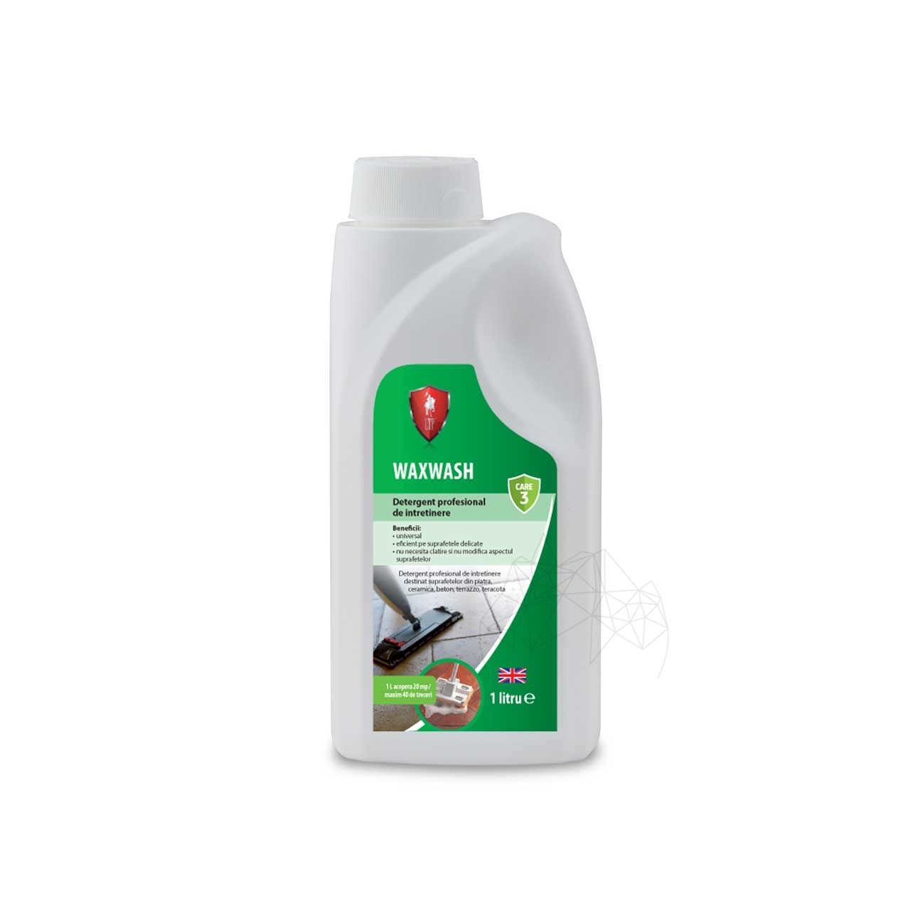 LTP Profesional Waxwash - Detergent intretinere suprafete din piatra, ceramica, beton, compozit, 1 L