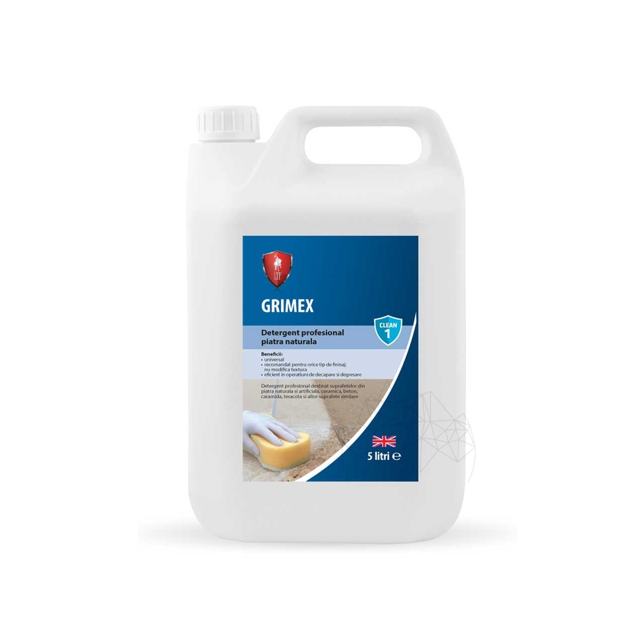 LTP Profesional Grimex - Detergent decapant & degresant, pt. piatra naturala, 5 L