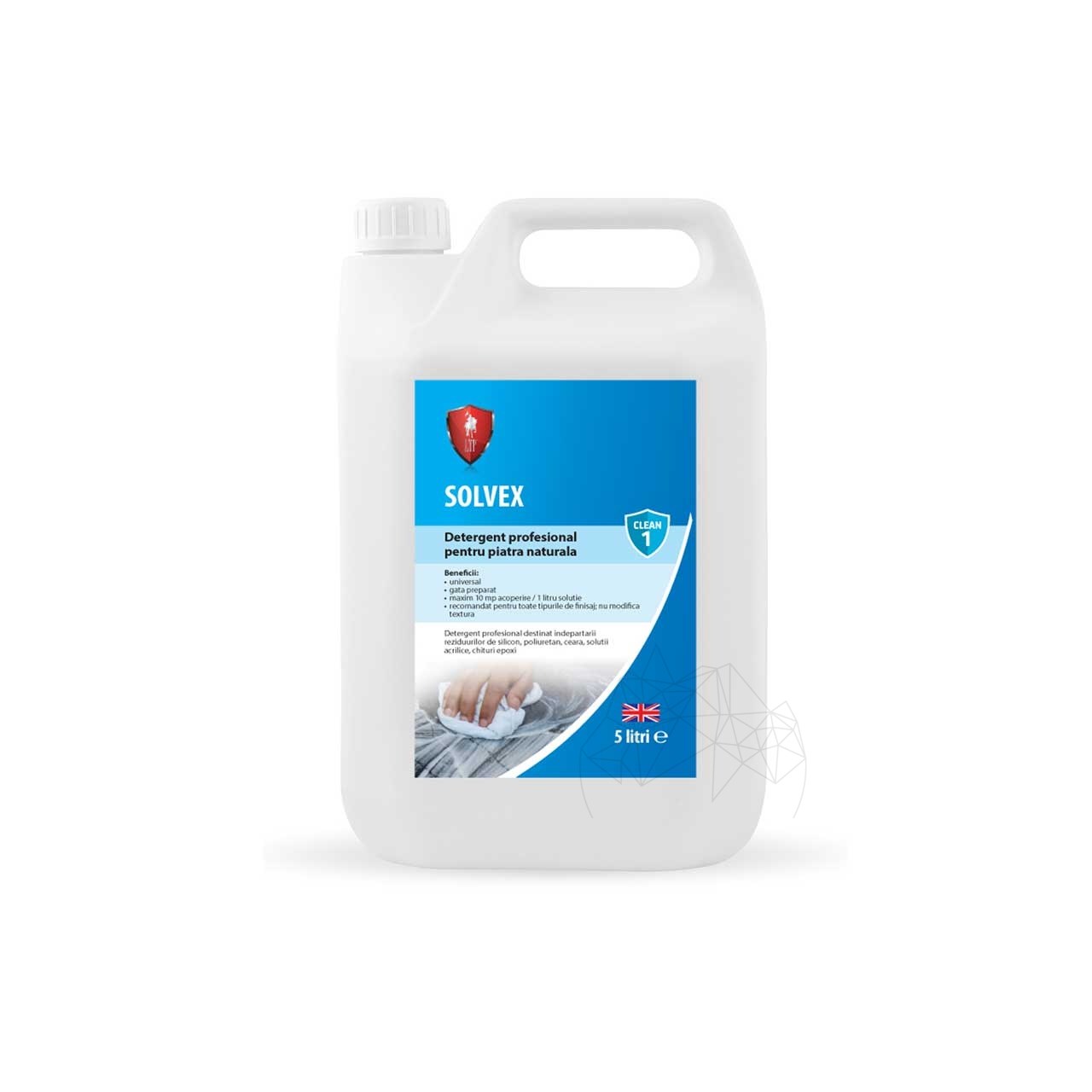 LTP Profesional Solvex - Decapant indepartare lacuri, adezivi siliconici, poliuretani, chituri epoxy, 5 L