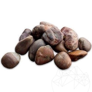 Pebbles Brown Polished Sac, 20 kg
