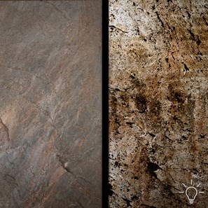 Ardezie Flexibila Translucida SKIN 2mm  - Copper, 210 x 105 cm | Iluminare Ambientala, Interior & Exterior
