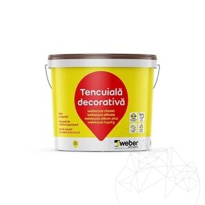 Tencuiala decorativa ultrapermeabila Weber.Pas Topdry Grupa1