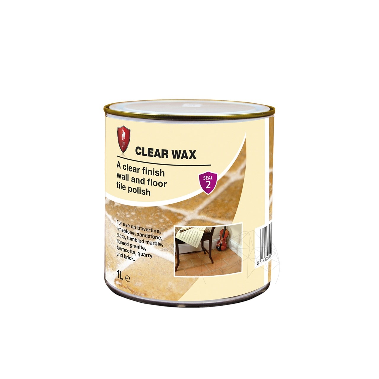 LTP Profesional Clear Wax - Ceara pt. lustruit suprafete din piatra naturala, caramida, teracota, 1 L