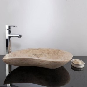 Chiuveta baie travertin SS-22 56 x 38 x 10 cm
