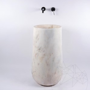 Chiuveta Tao Palos - Marmura Arabescato Oro, 40 x 85 cm