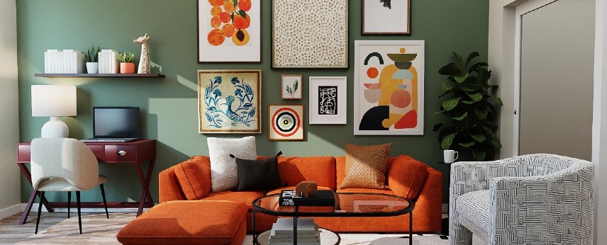 Stilul maximalist de design interior: Ce este, caracterisitici, reguli, idei de amenajare