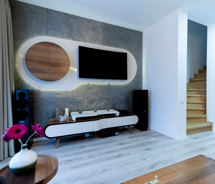 Semnătura materială Ardezie flexibilă SKIN în placările interioare — redescoperind textura și eleganța pietrei naturale