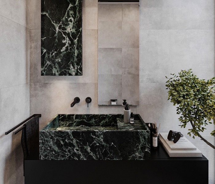 Chiuvete, căzi de baie și cadite de duș pe comandă din piatră naturală – Arta pietrei sculptate