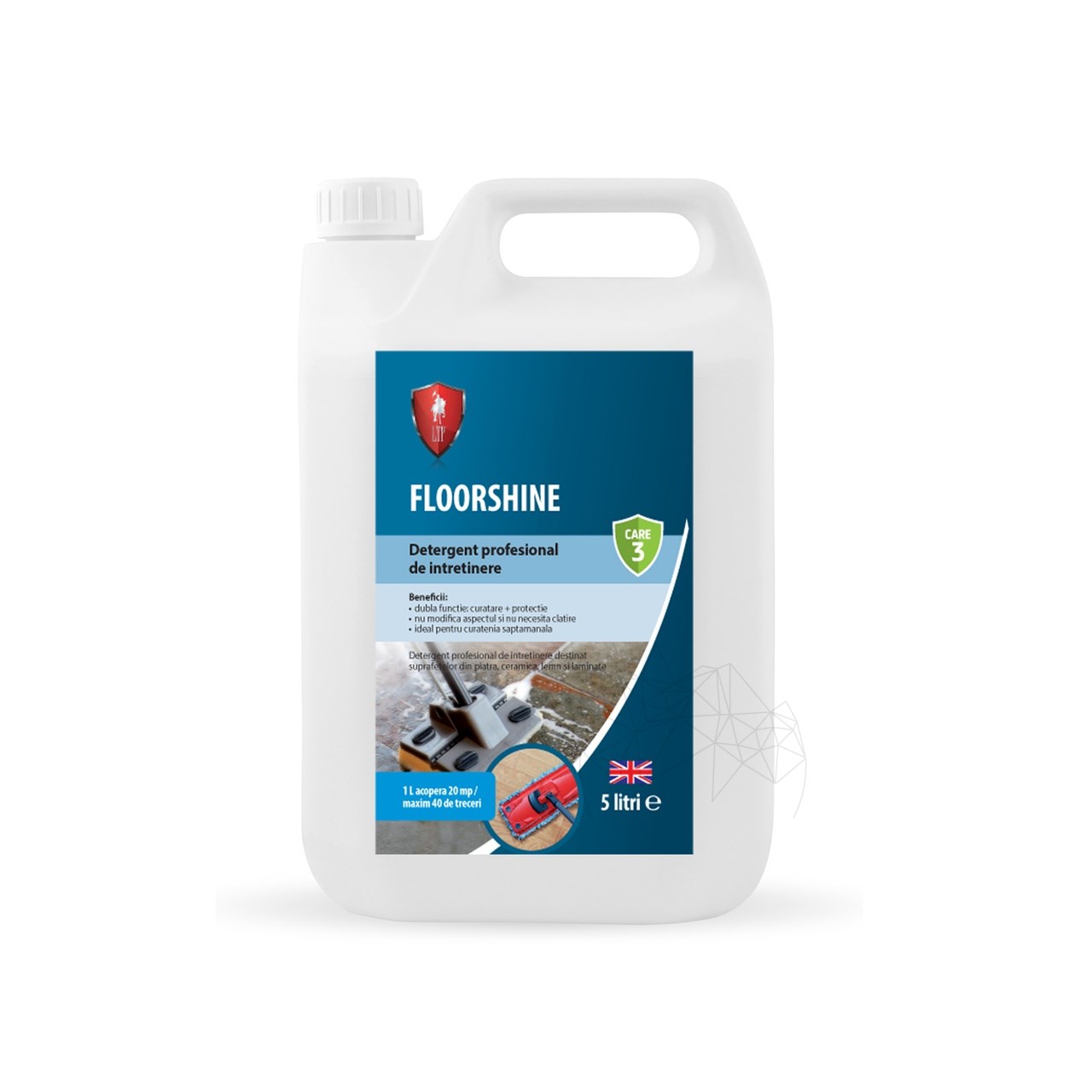 LTP Floorshine, 5 L - Detergent Universal Piatra Naturala