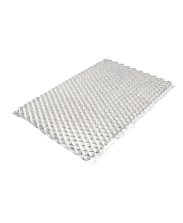 Profil fagure pentru stabilizarea pietrisului, alb, 1176 x 764 x 32 mm