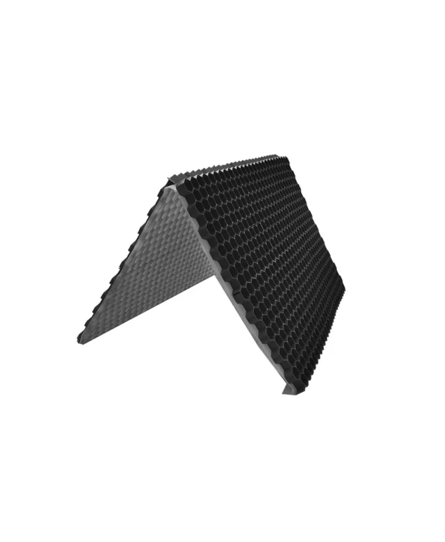 Profil fagure Fix Lite - L - pentru stabilizarea pietrisului, negru, bookfold 120 x 80 x 2,6 cm