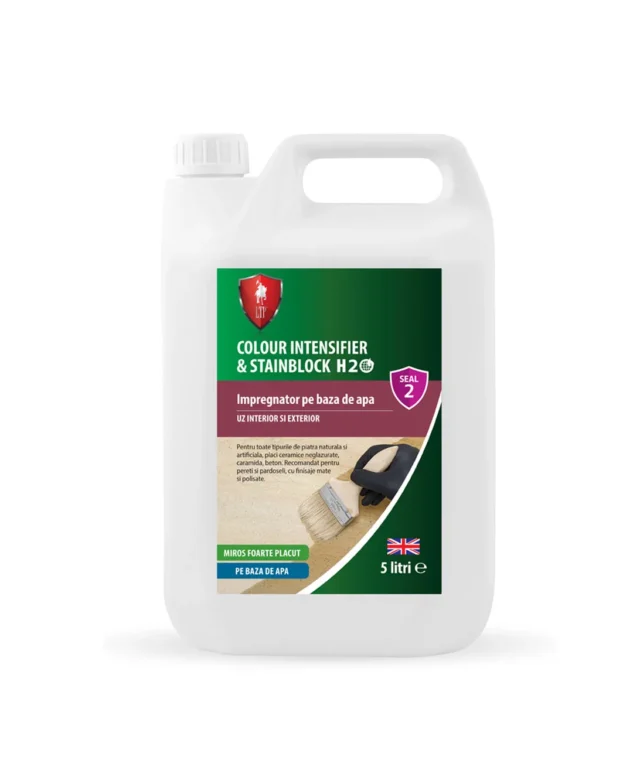 LTP Premium Colour Intensifier H2O - Impermeabilizant ECO cu intensificarea culorii pt. piatra naturala, 5 L