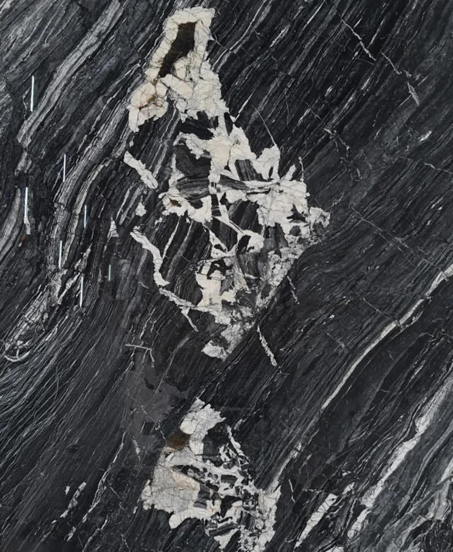 Lastra Marmura Black Galena Polisata, 2 cm