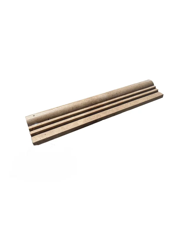 Bagheta M7 Travertin Noce, 2.5 x 6 x 30.5 cm