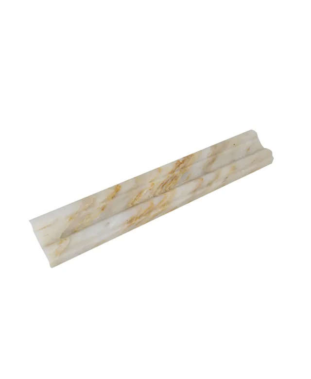 Bagheta M17 Marmura Arabescato Oro, 4.8 x 30.5 cm