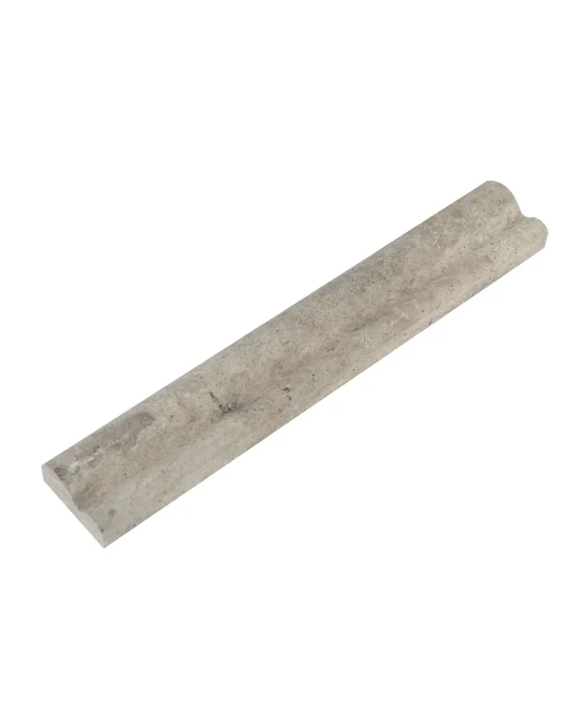 Bagheta M4 Travertin Silver, 2 x 5 x 30.5 cm