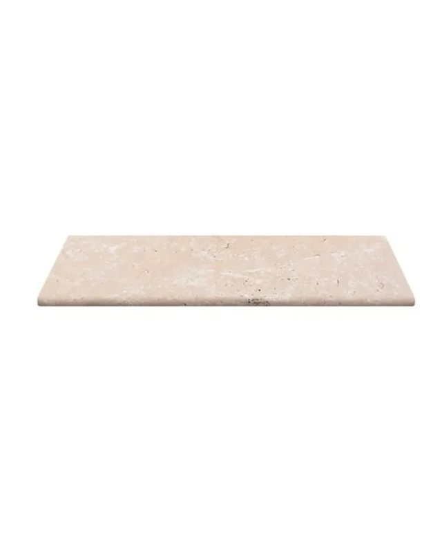 Bordura Travertin Clasic Antichizat Cross Cut, 3 x 15 x 61 cm