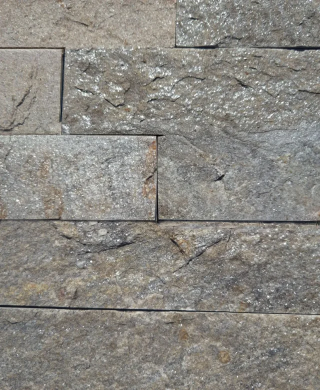 Ardezie Sahara Natur, 5 cm x LL x 1.3cm | Piatra Decorativa - Placari Verticale, Exterior-Interior