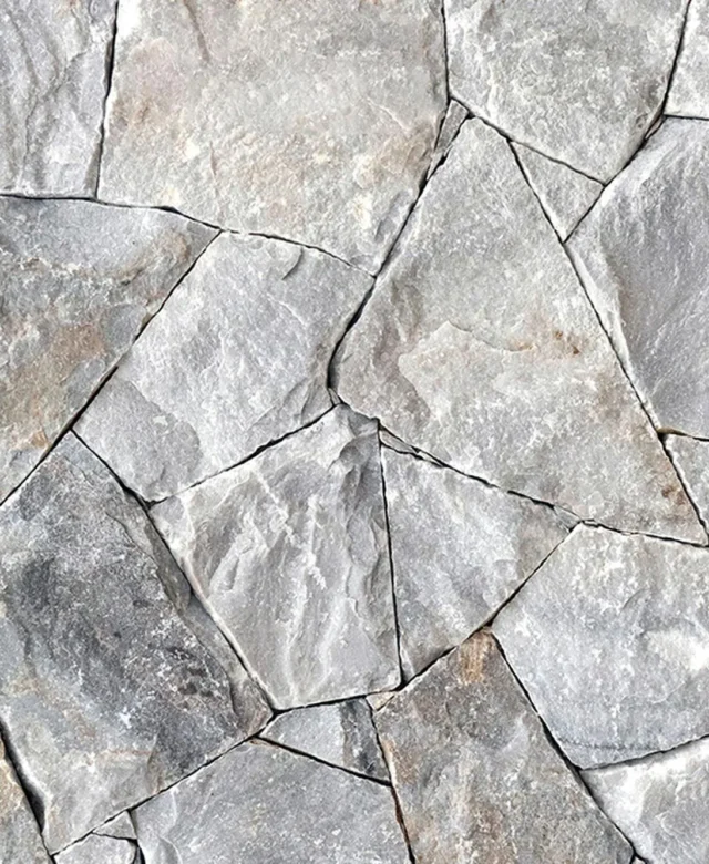 Marmura Poligonala Rock Face Crystal
