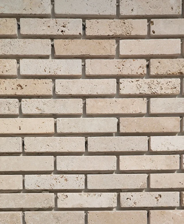 Caramida antichizata travertin classic, 20.3 x 5 x 3 cm