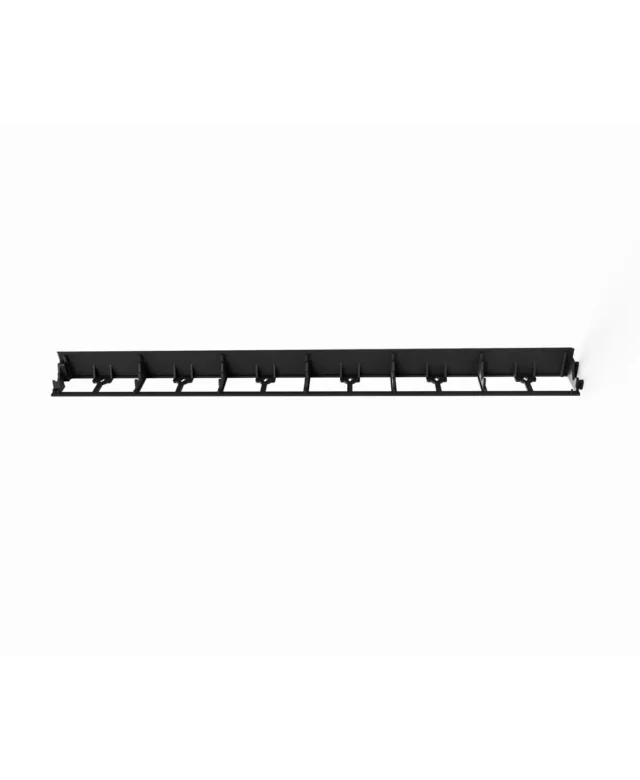 BERA - Set 2 borduri BERA Uni Border, Negru, L: 1 m, H: 45 mm (incl. 6 tarusi)