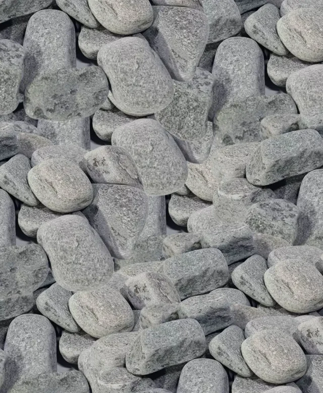 Pebbles Ardezie Kavala Fish Grey, 10-25 cm