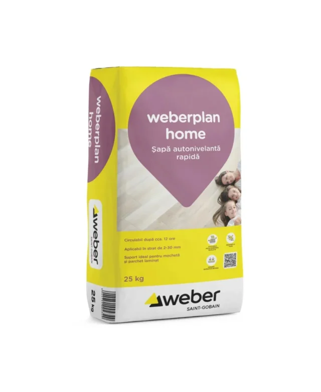 Sapa Weberfloor Home, strat 2-30 mm, gri, sac 25 kg