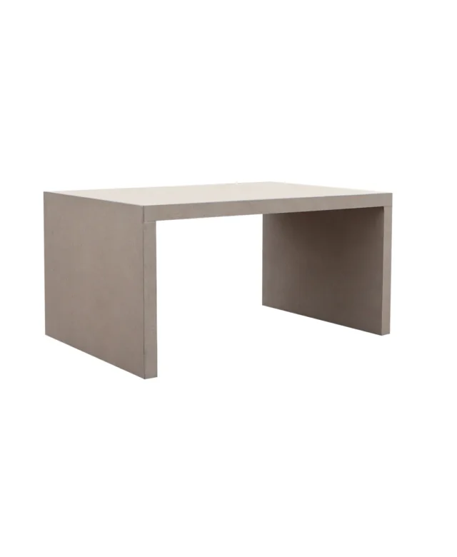 Banca de gradina Panchina U - Piatra Sinterizata, 60X90X4XH45 Premium