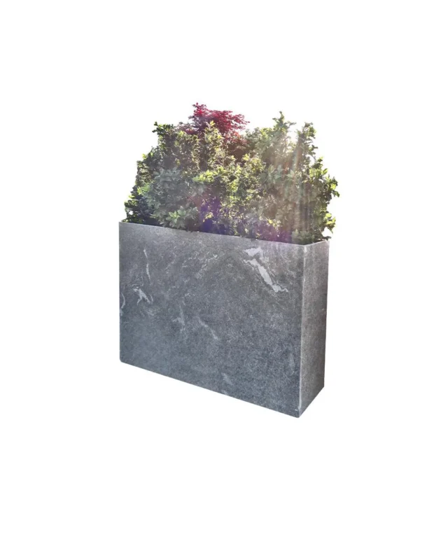 Jardiniera Fioriera - Piatra Sinterizata, 100X30X2XH100 Economy