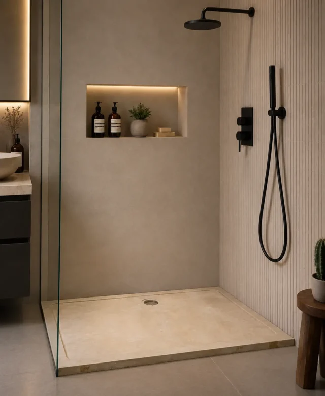 Cadita dus travertin classic ULTRA PLAT, 120 x 80 x 3 cm
