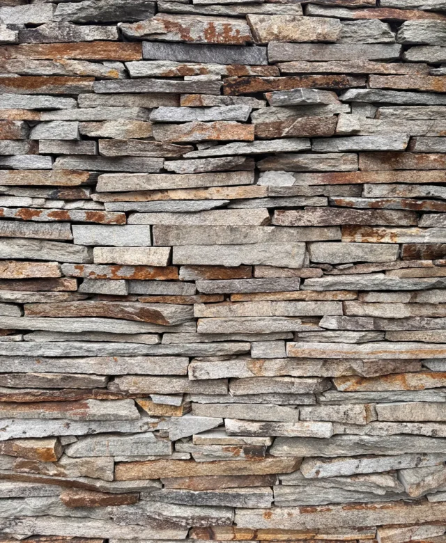 Ardezie Homa 3D Strips | Piatra Decorativa pt. Placari Verticale, Exterior-Interior