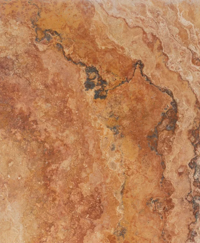 Travertin Peach Cross Cut Polisat, 61 x 30.5 x 1.2 cm